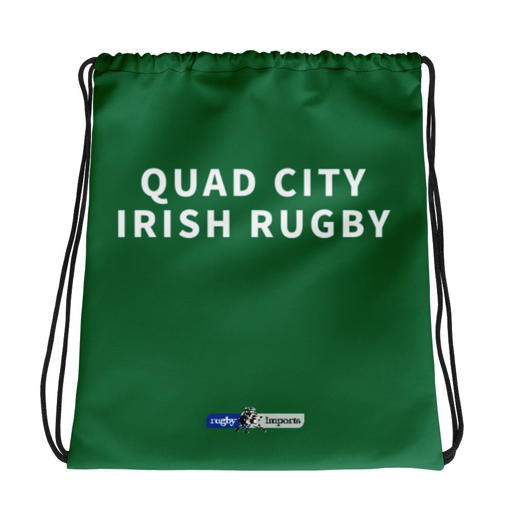 Rugby Imports Quad City Irish Rugby Drawstring Bag