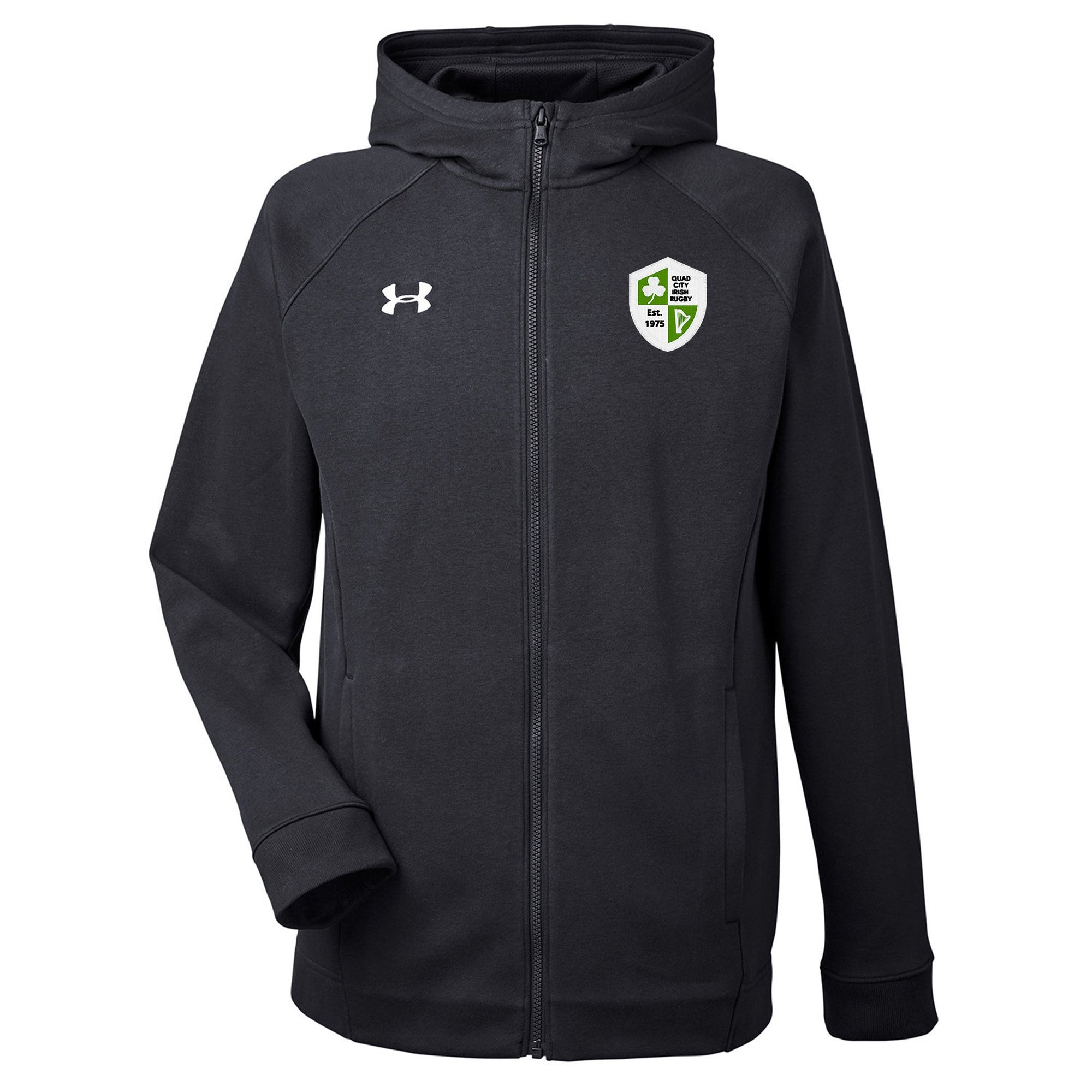 Rugby Imports Quad City Irish Rugby Hustle Zip Hoody