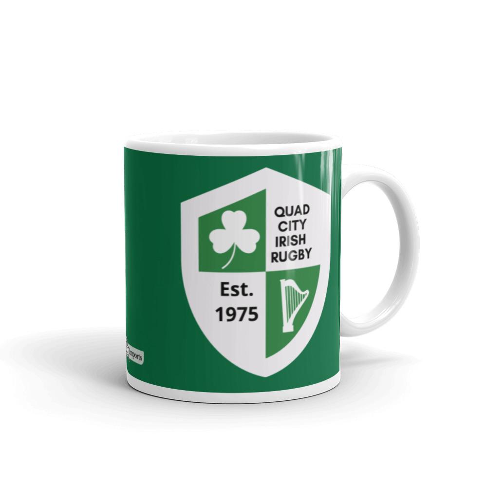 Rugby Imports Quad City Irish Rugby Mug