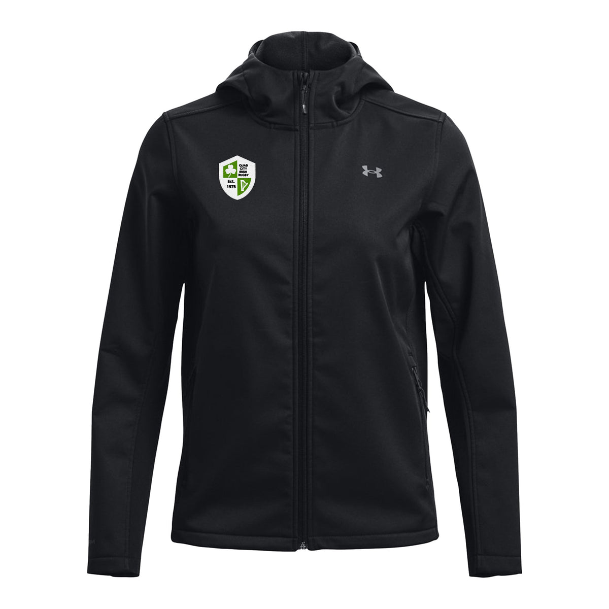 Rugby Imports Quad City Irish Women's Coldgear Hooded Infrared Jacket