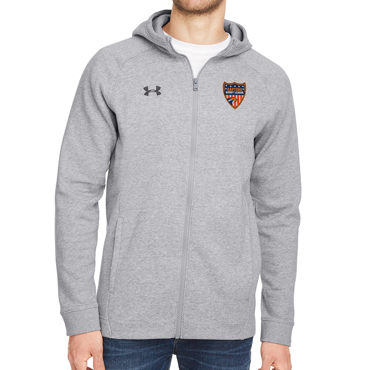 Rugby Imports Raptors RL Hustle Zip Hoodie