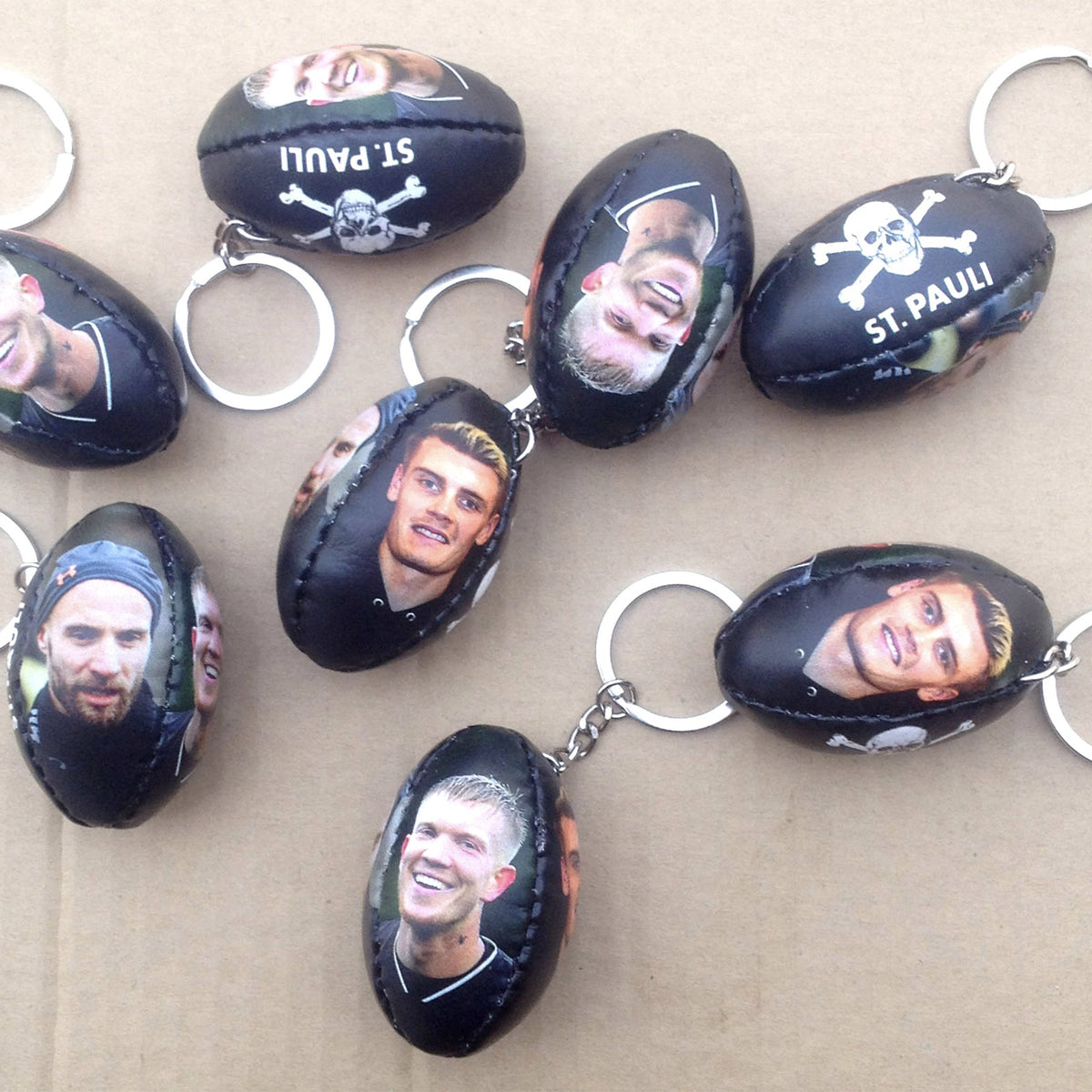 Rugby Imports RI Custom Rugby Keyrings