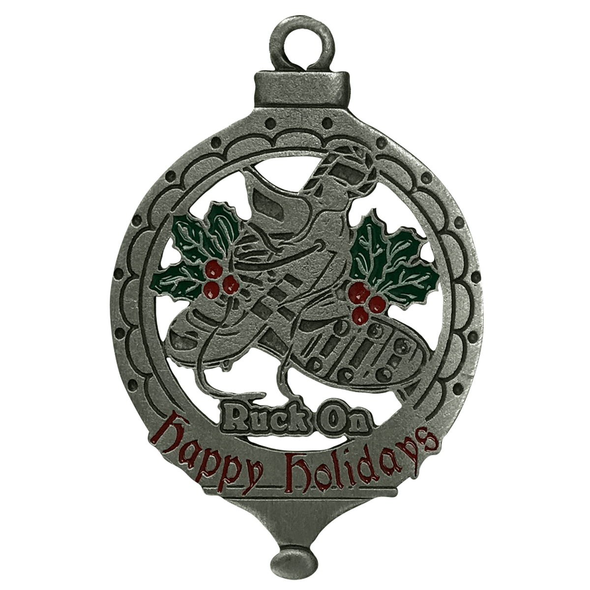 Rugby Imports Ruck On Rugby Holiday Ornament