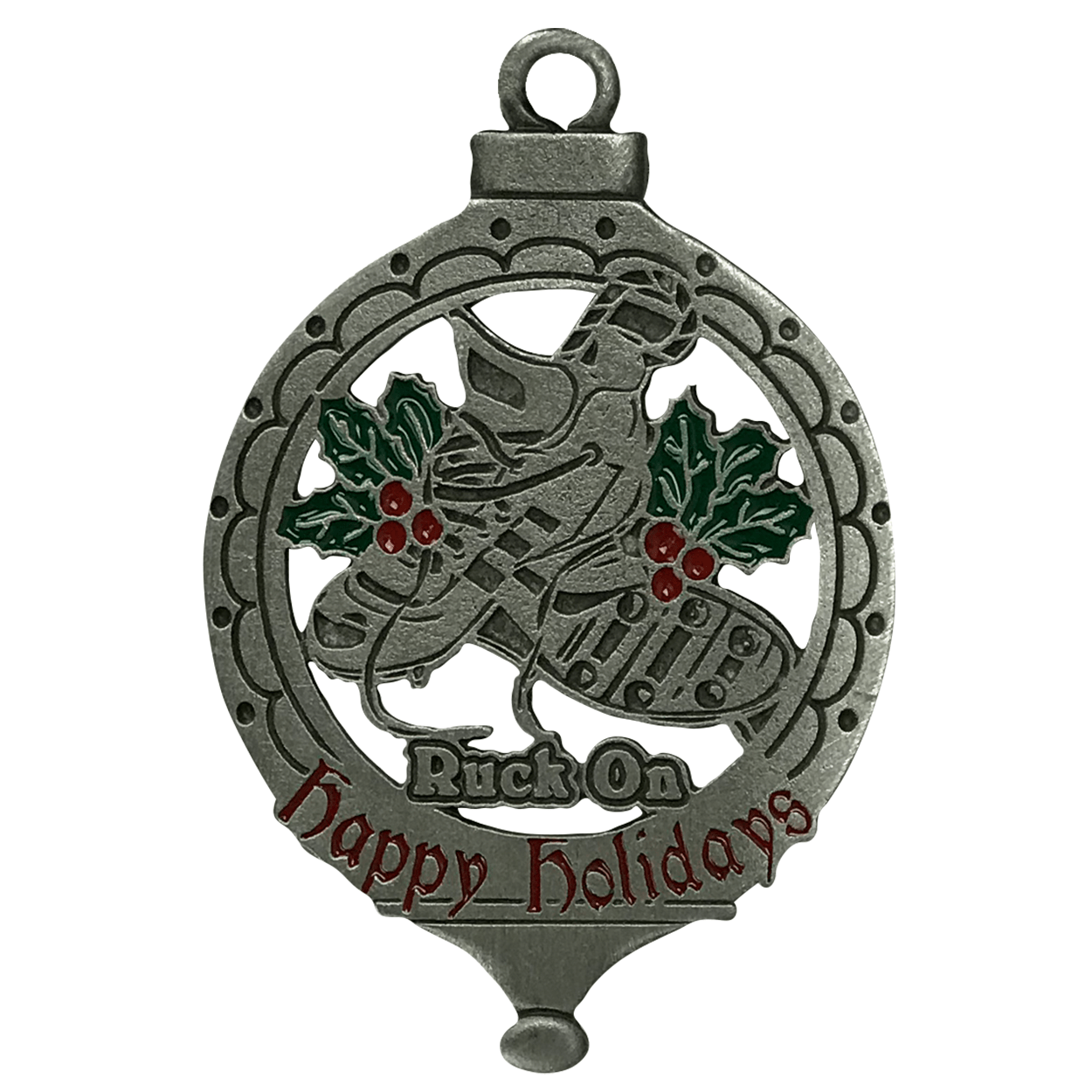 Rugby Imports Ruck On Rugby Holiday Ornament