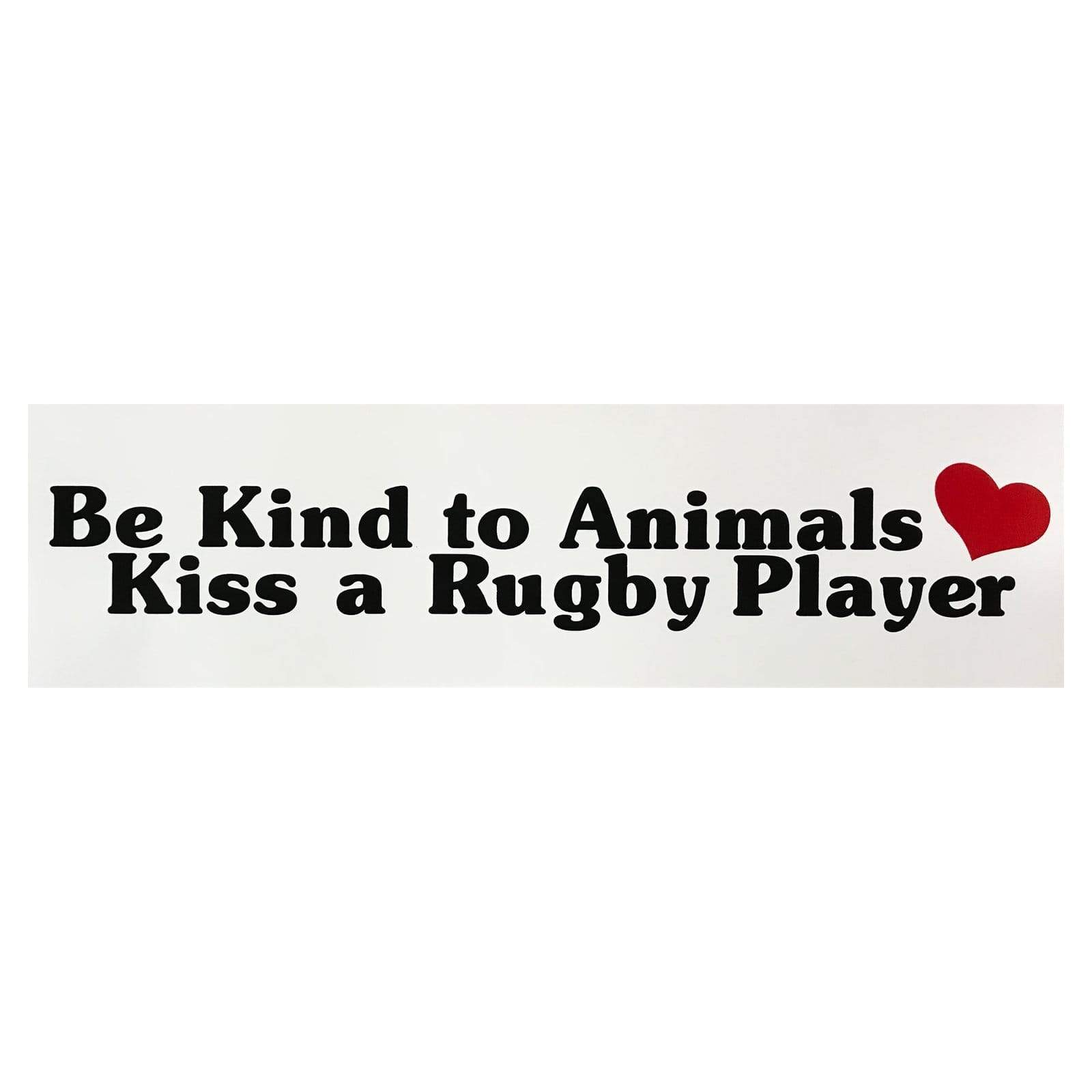 Rugby Imports Rugby Animals Bumper Sticker