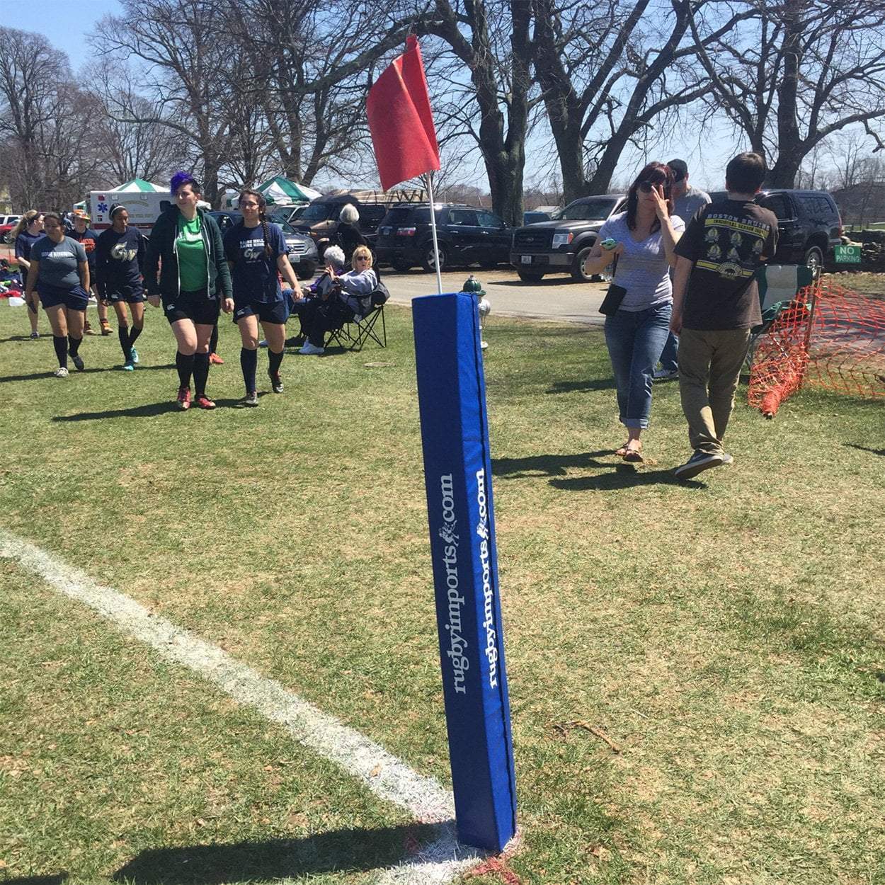 Small Corner Posts Rugby Rugby Imports Corner Flag Post Pads
