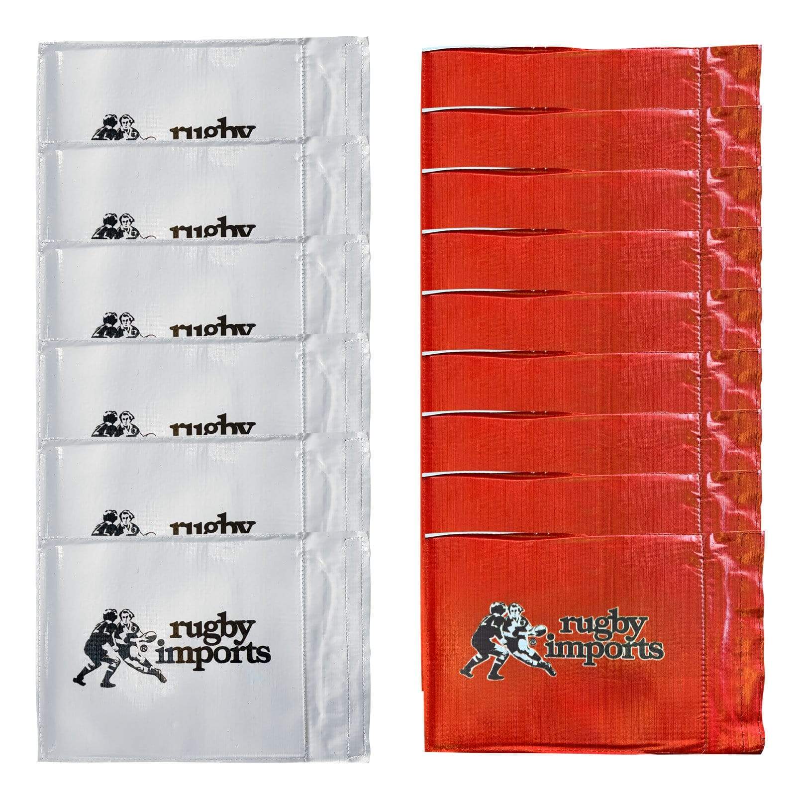 Rugby Imports Corner Flags Set (Poles Not Included)