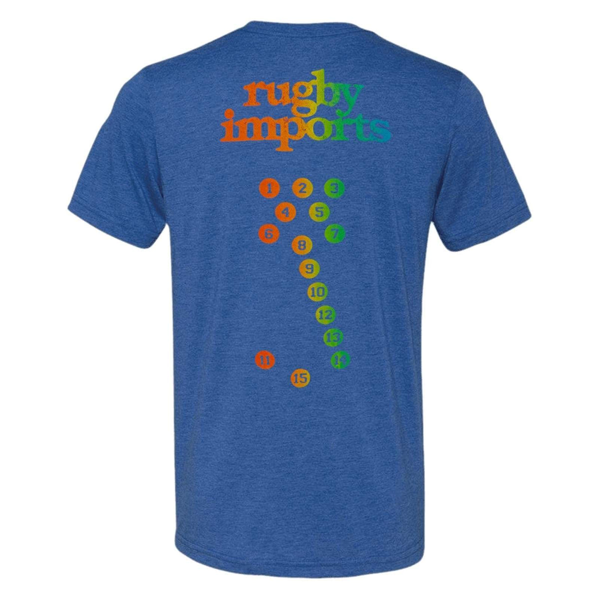 Rugby Imports Rugby Imports Rainbow Lineup T-Shirt