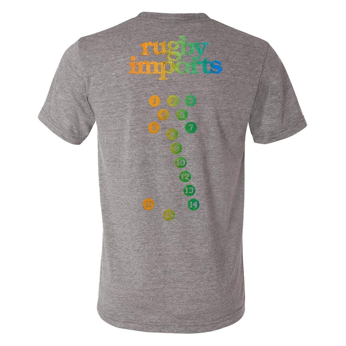 Rugby Imports Rugby Imports Rainbow Lineup T-Shirt