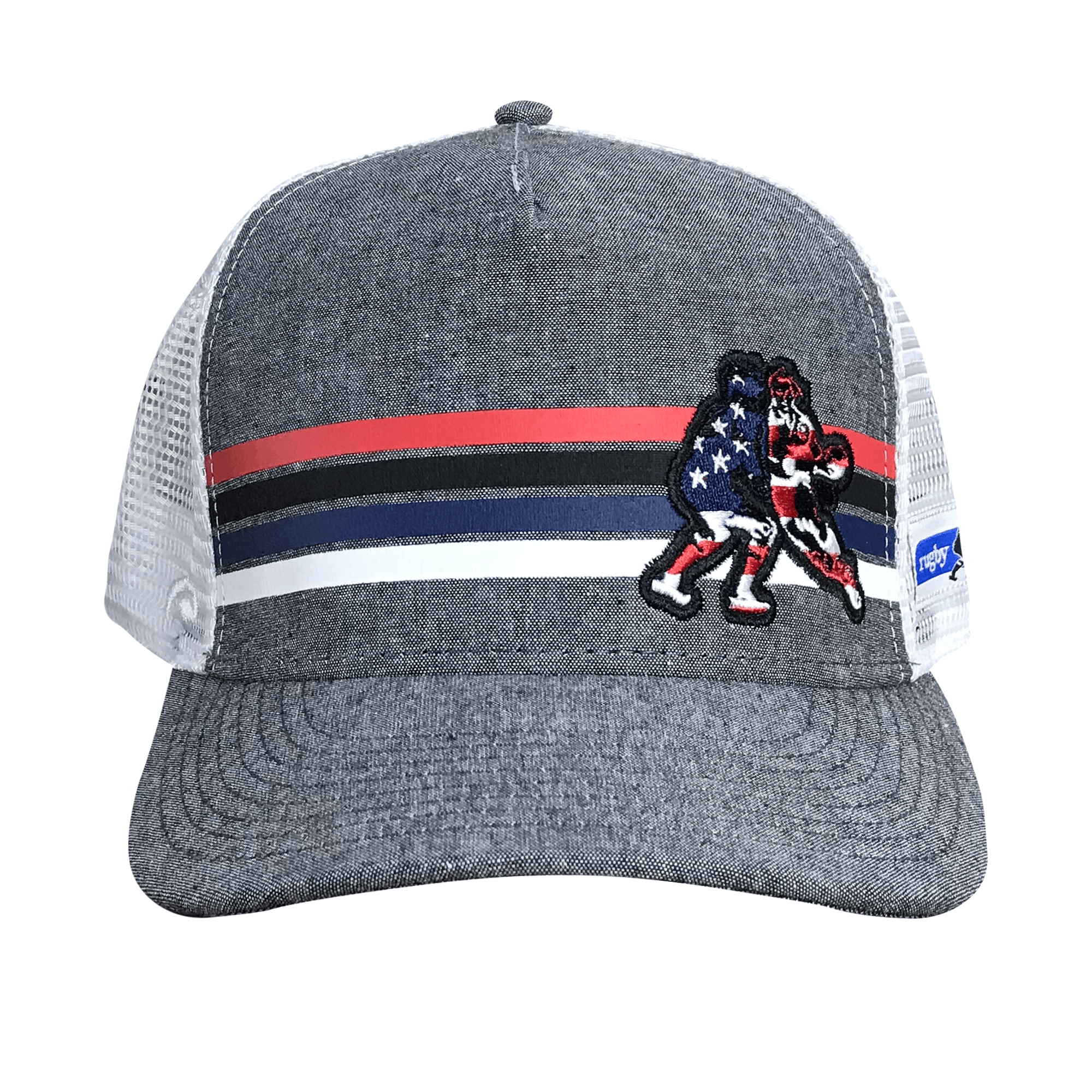 Rugby Imports Rugby Imports USA Stripe Trucker Hat