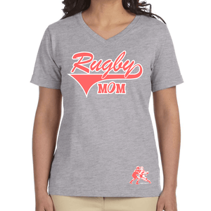 Rugby Imports Rugby Mom V-Neck T-Shirt
