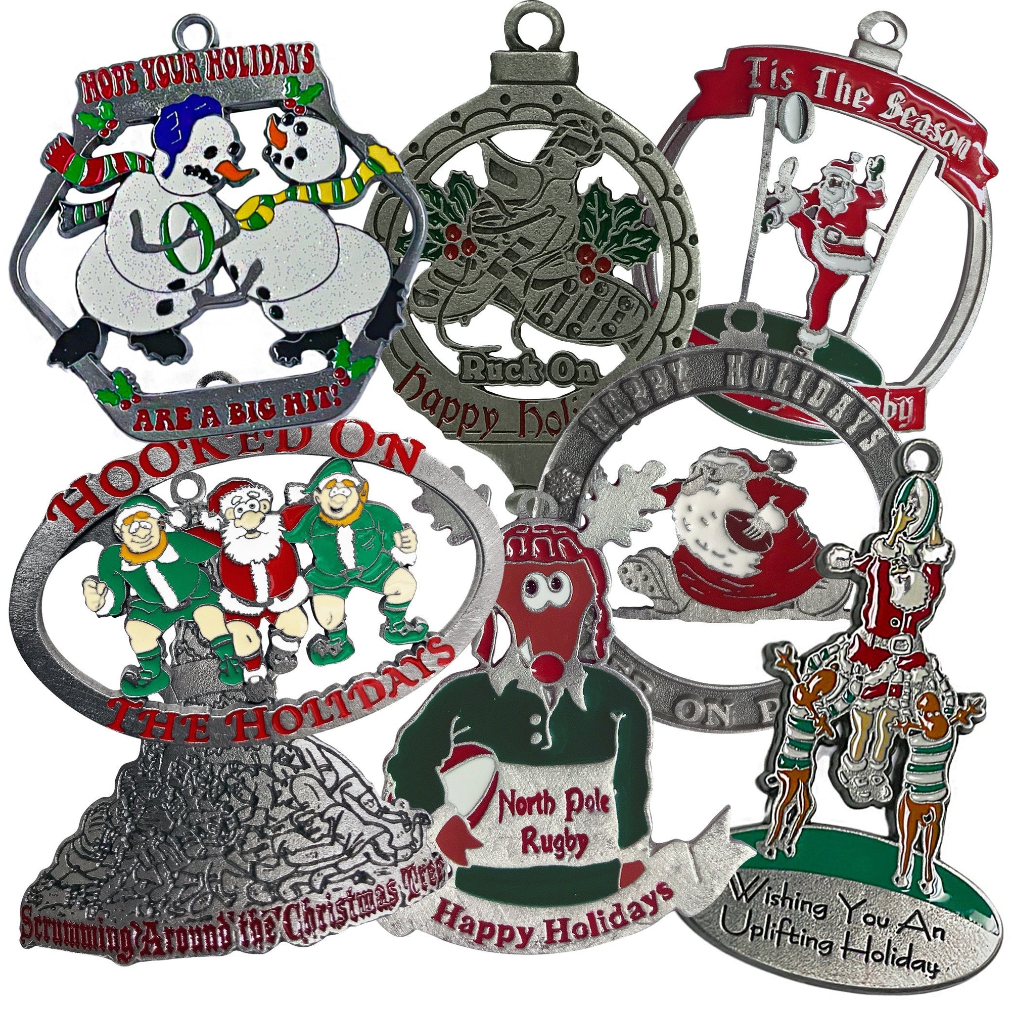 Rugby Imports Rugby Ornament Pack