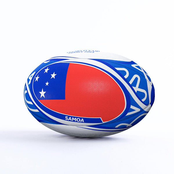 RWC 2023 Samoa Flag Ball Rugby Imports