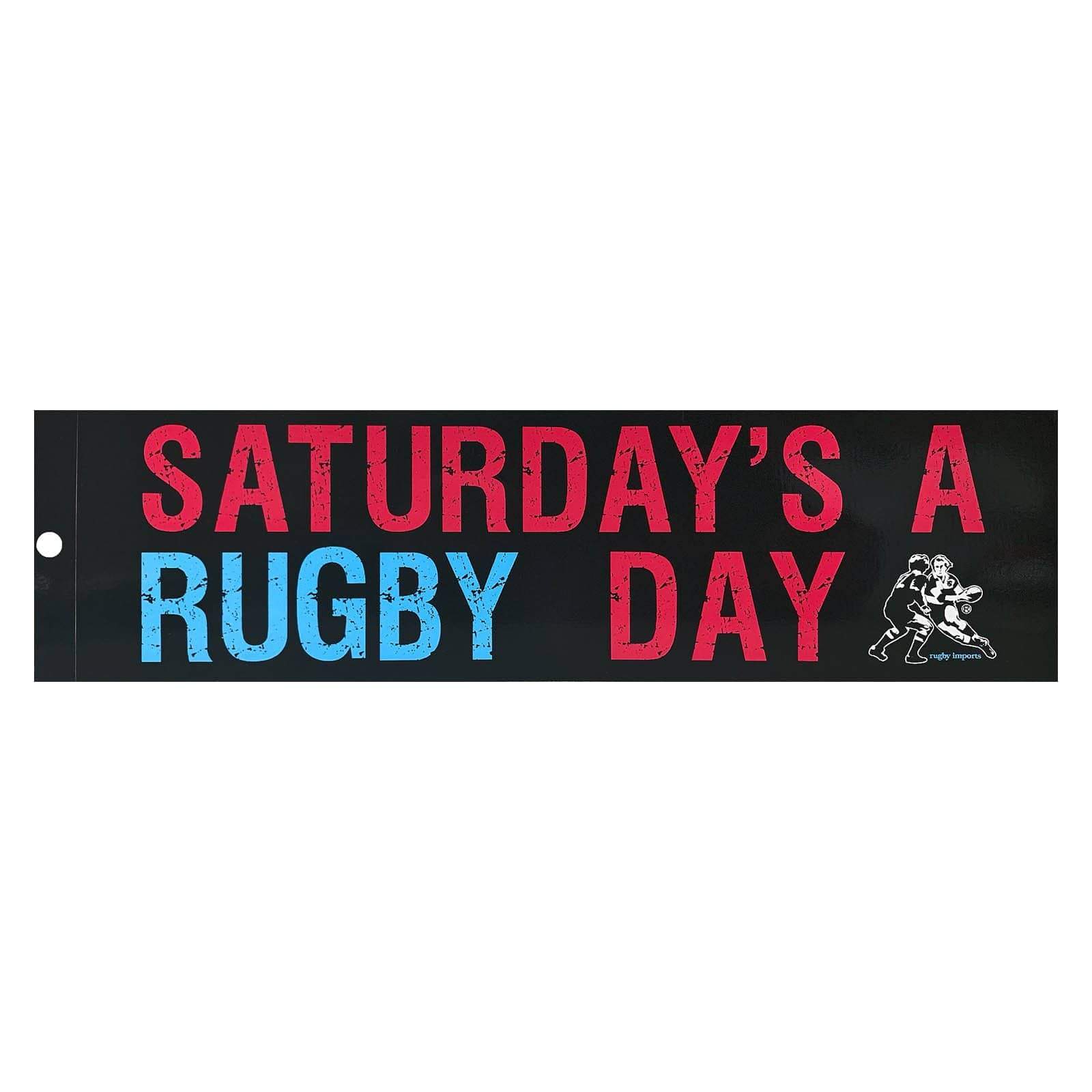 Rugby Imports Saturday Rugby Bumper Sticker