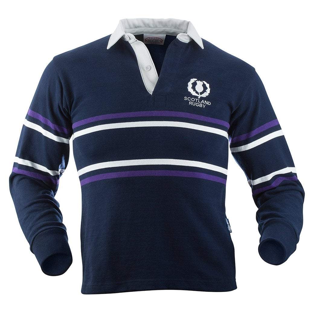 Rugby Imports Scotland Split Stripe Rugby Jersey