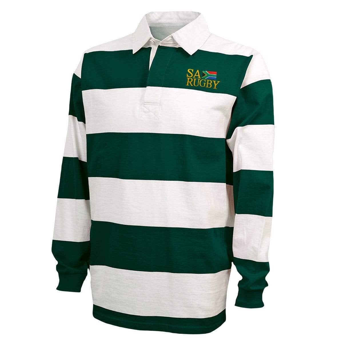 Rugby Imports South Africa Hooped Rugby Shirt