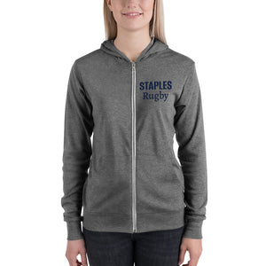 Rugby Imports Staples Women's Lightweight Zip Up Hoodie