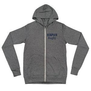 Rugby Imports Staples Women's Lightweight Zip Up Hoodie