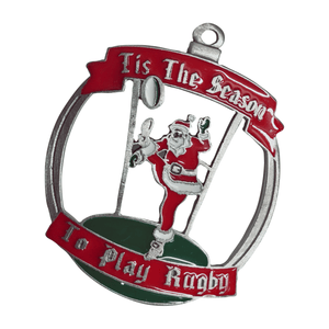 Rugby Imports Tis The Season Rugby Ornament