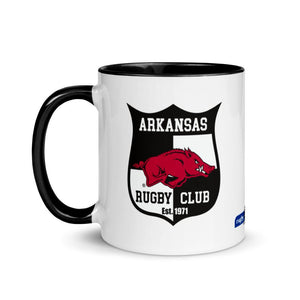 Rugby Imports U. of Arkansas Rugby 50th Anniversary Mug with Color Inside