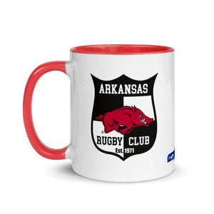 Rugby Imports U. of Arkansas Rugby 50th Anniversary Mug with Color Inside