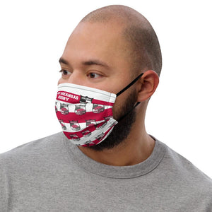 Rugby Imports U. of Arkansas Rugby Premium Face Mask