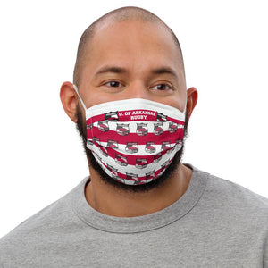 Rugby Imports U. of Arkansas Rugby Premium Face Mask