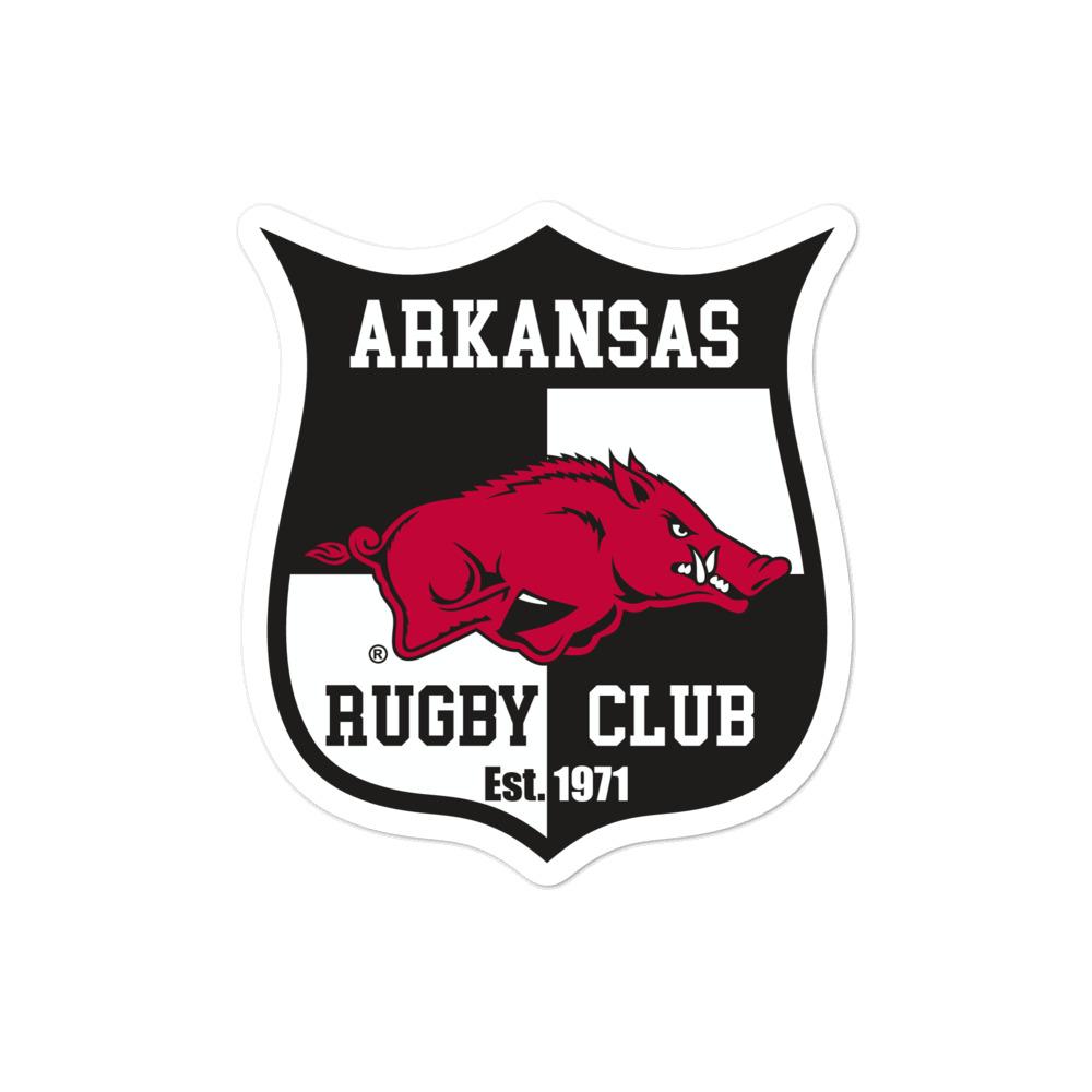 Rugby Imports U. of Arkansas Rugby Stickers