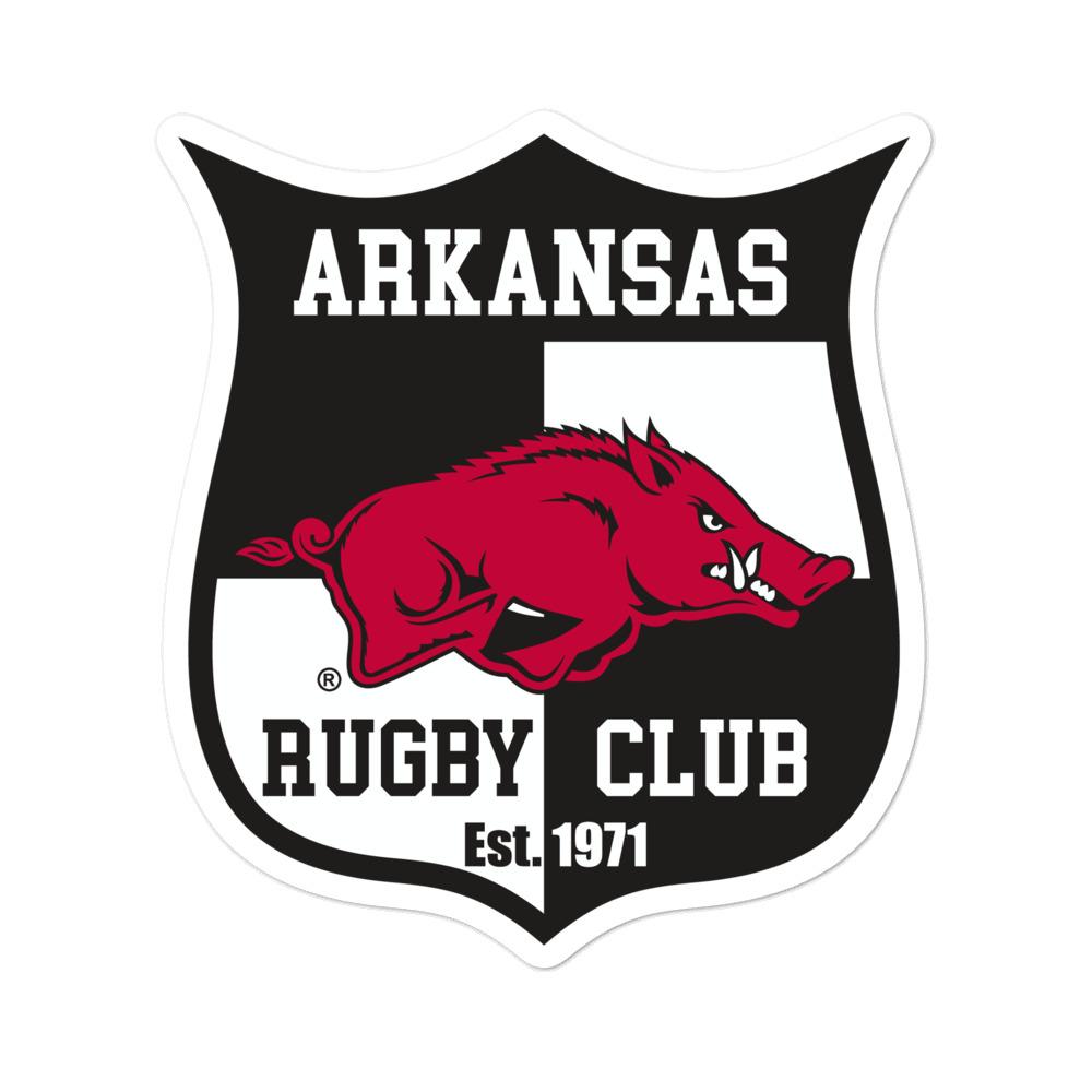 Rugby Imports U. of Arkansas Rugby Stickers