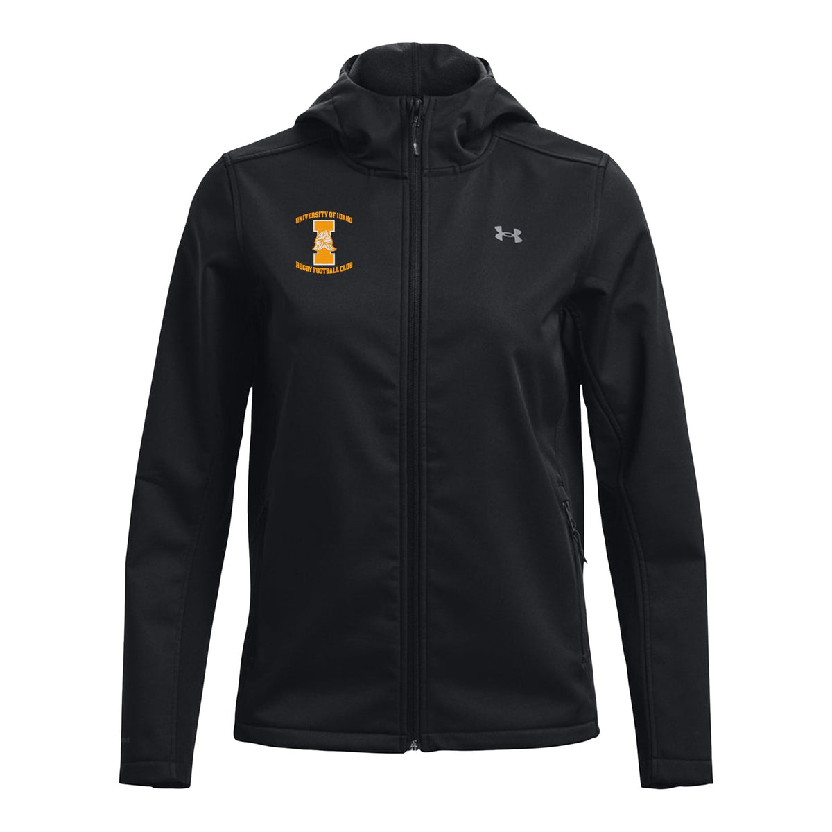 Rugby Imports UIdaho RFC Women's Coldgear Hooded Infrared Jacket