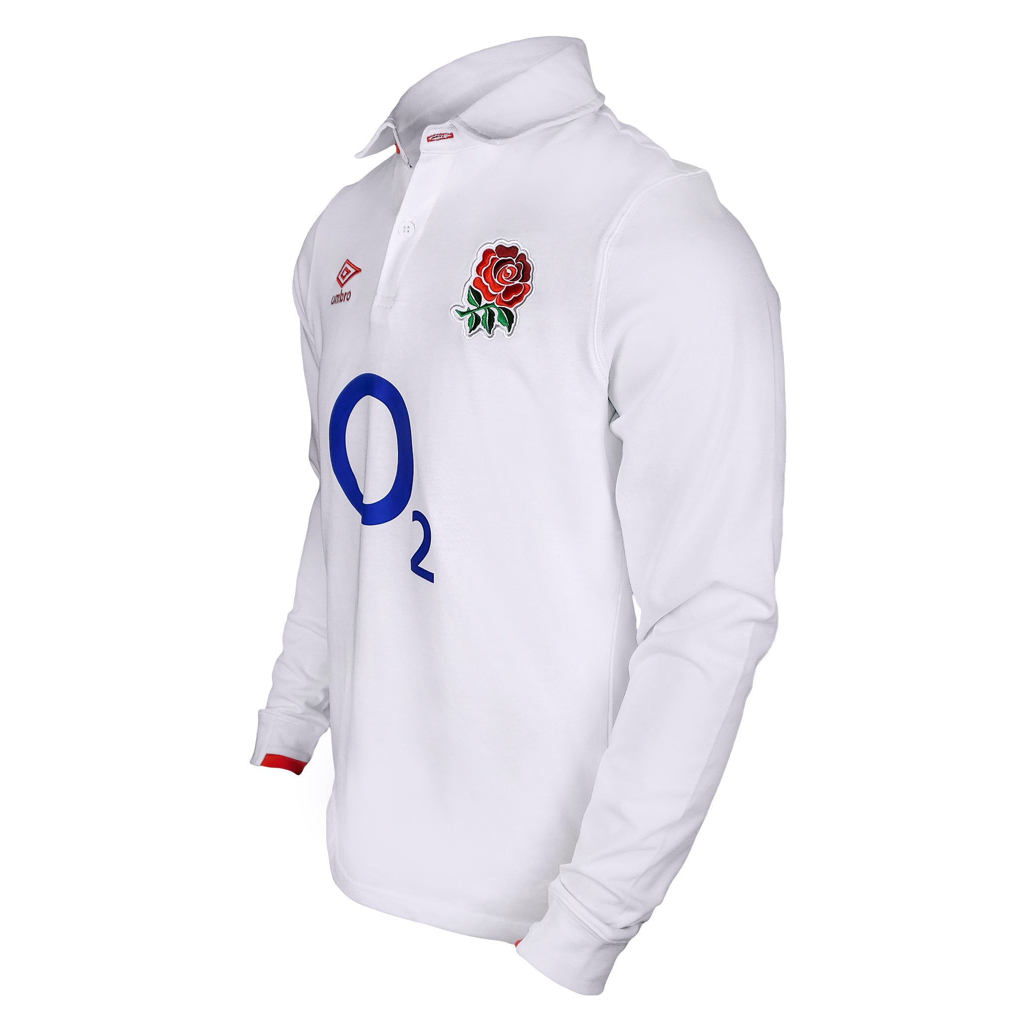 Umbro England Home Classic LS Rugby Jersey