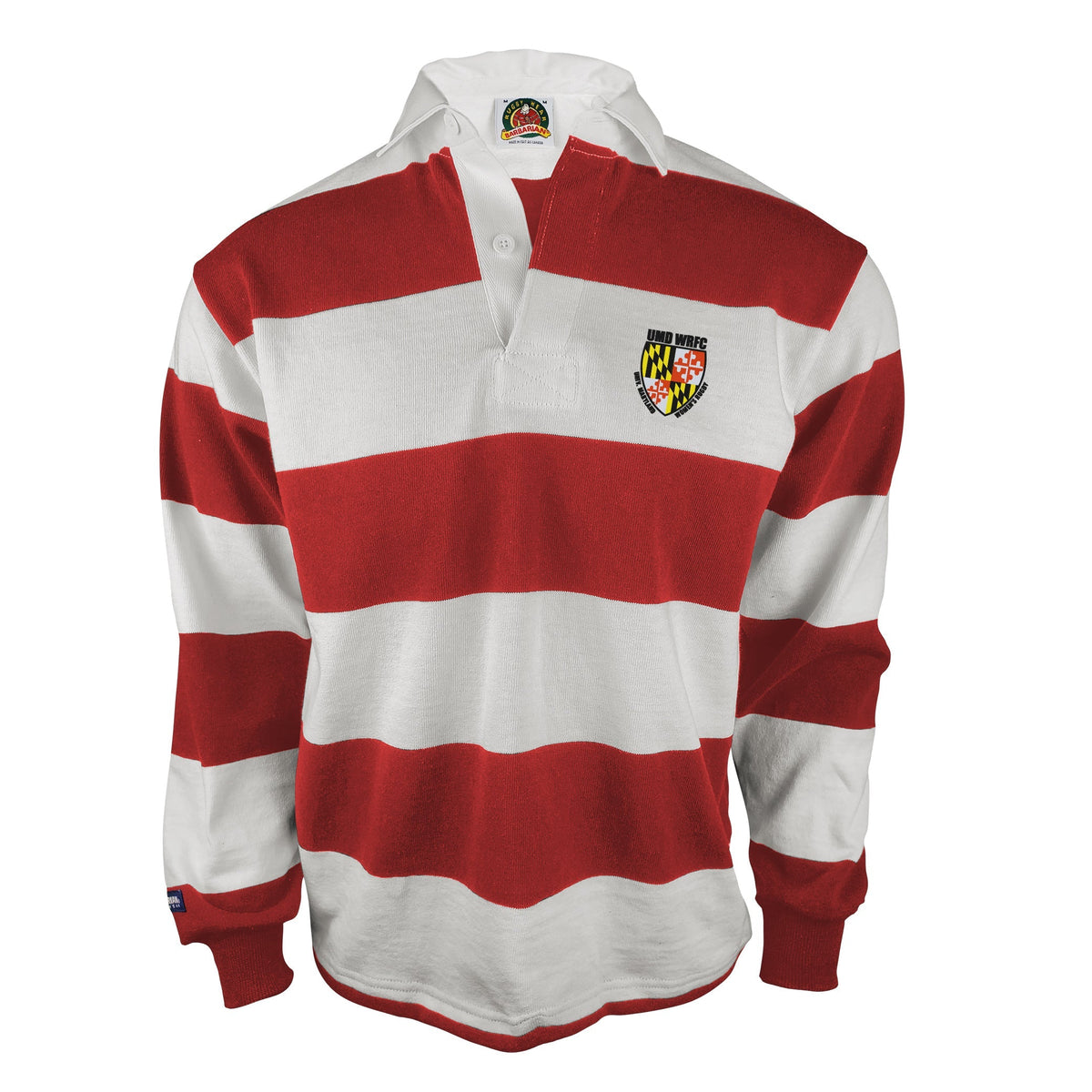 Rugby Imports UMD WRFC Traditional 4 Inch Stripe Rugby Jersey
