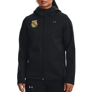 Rugby Imports UMD WRFC Women's Coldgear Hooded Infrared Jacket