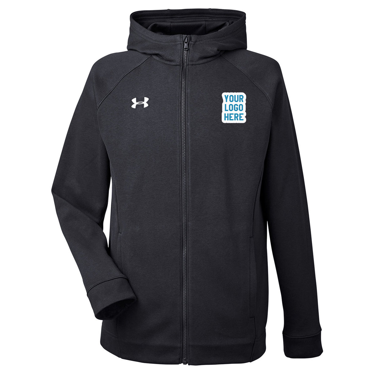Rugby Imports Under Armour Hustle Fleece Zip Hoody