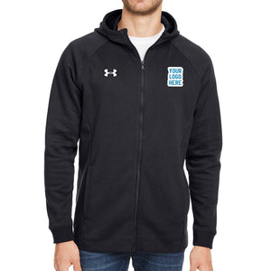 Rugby Imports Under Armour Hustle Fleece Zip Hoody