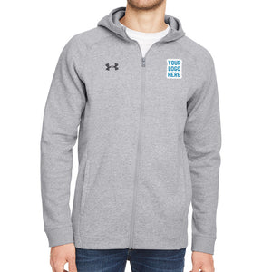 Rugby Imports Under Armour Hustle Fleece Zip Hoody