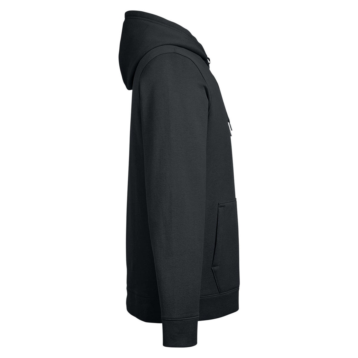 Plain black sales under armour hoodie