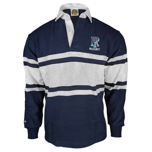 Rugby Imports URI Collegiate Stripe Rugby Jersey