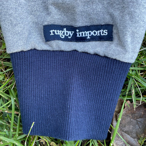 Rugby Imports USA Grey Hoops Rugby Jersey