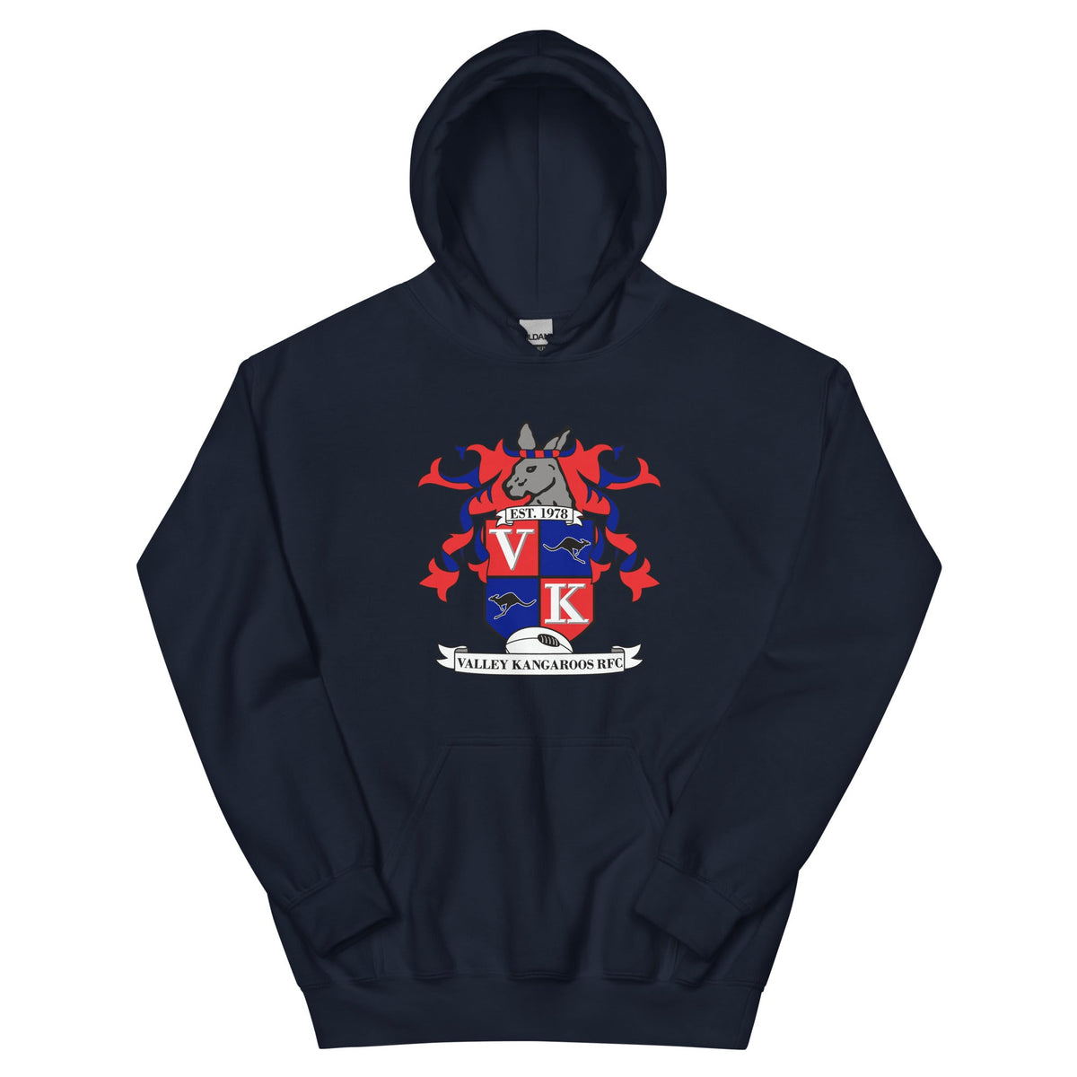 Rugby Imports Valley Kangaroos Heavy Blend Hoodie
