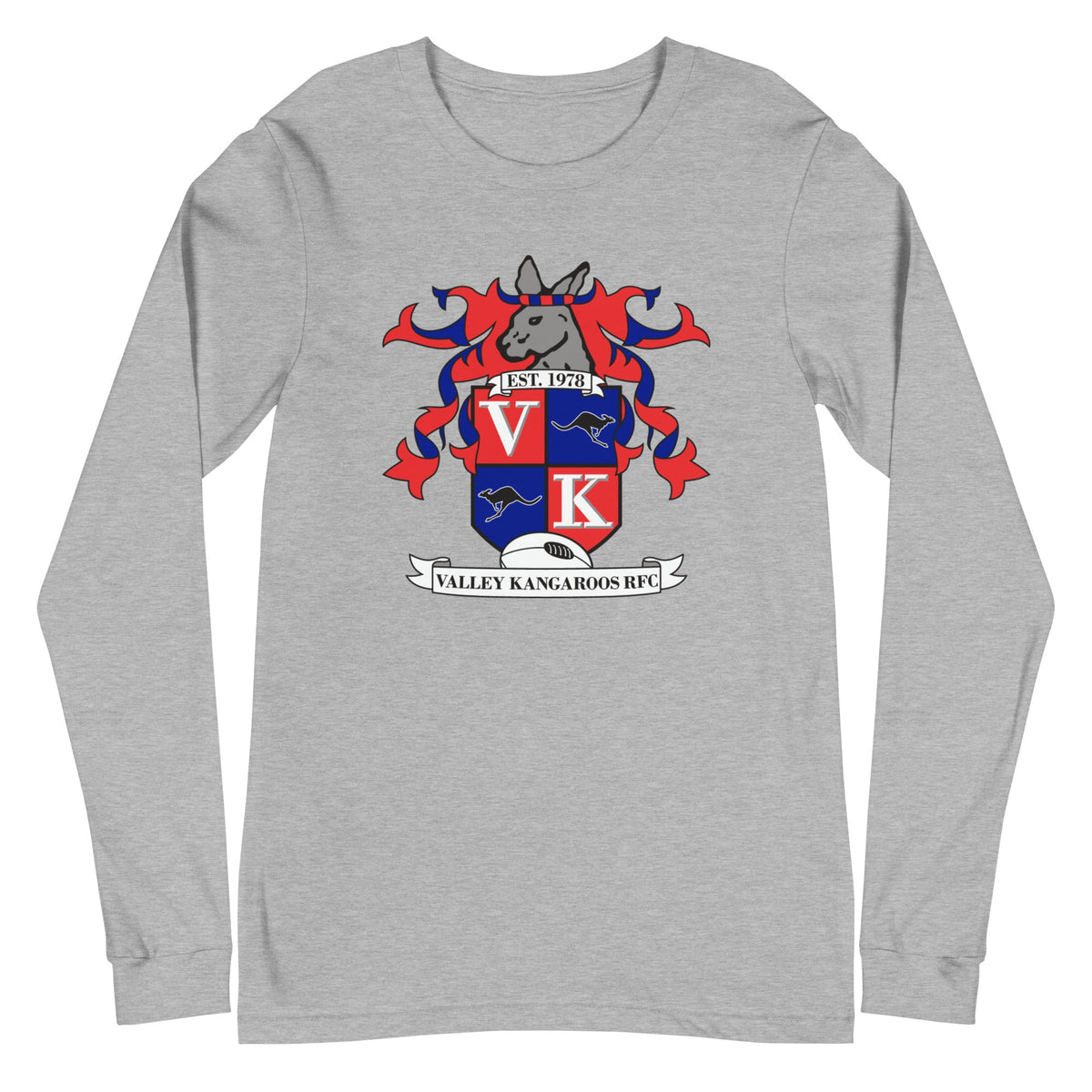 Rugby Imports Valley Kangaroos Long Sleeve Shirt