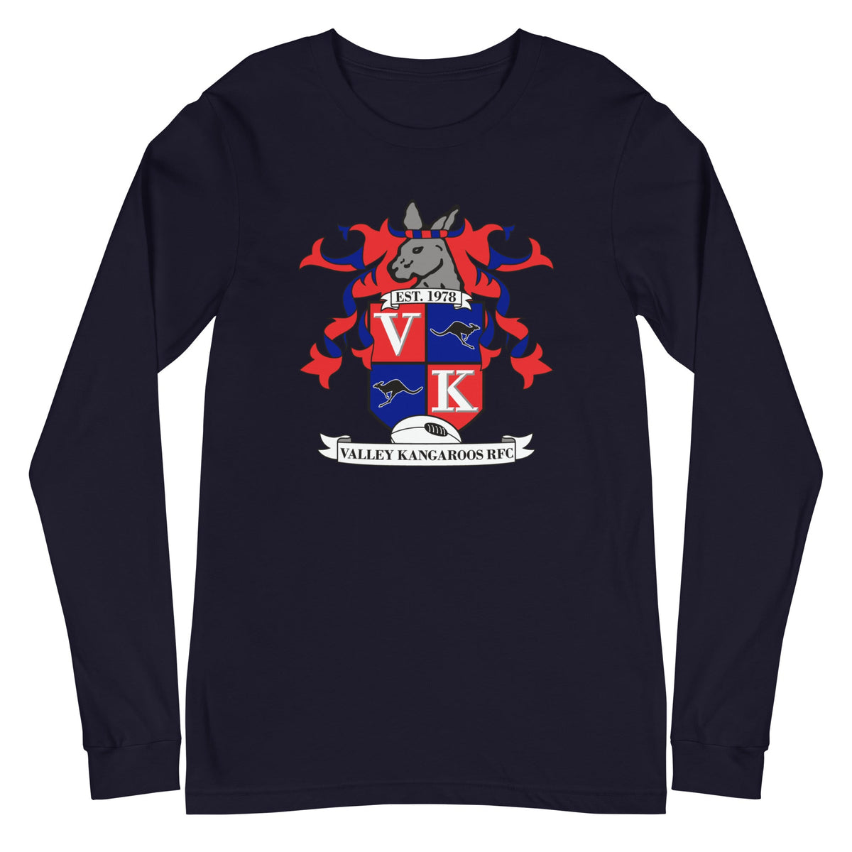 Rugby Imports Valley Kangaroos Long Sleeve Shirt