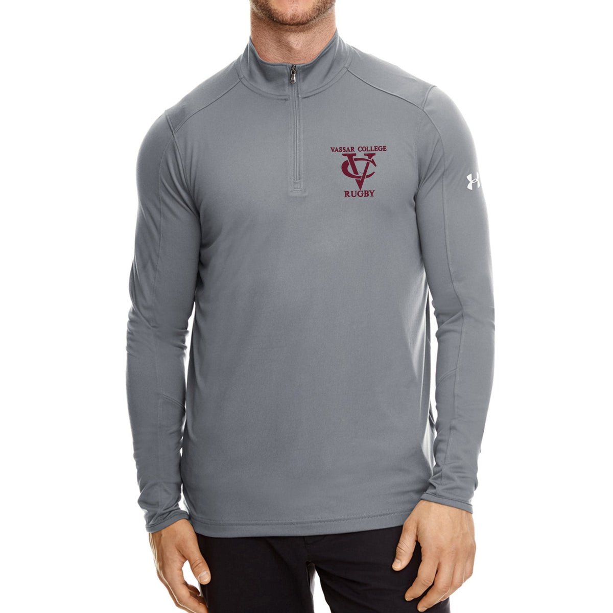 Rugby Imports Vassar Rugby Tech Quarter Zip