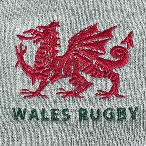 Rugby Imports Wales Grey Stripe Rugby Jersey