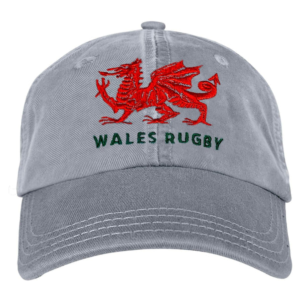 Reebok WRU CYMRU Wales Red Mens Large Redstone Logo Long