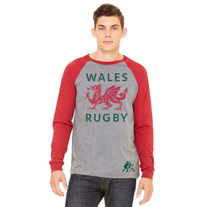 Rugby Imports Wales Rugby LS Raglan T-Shirt