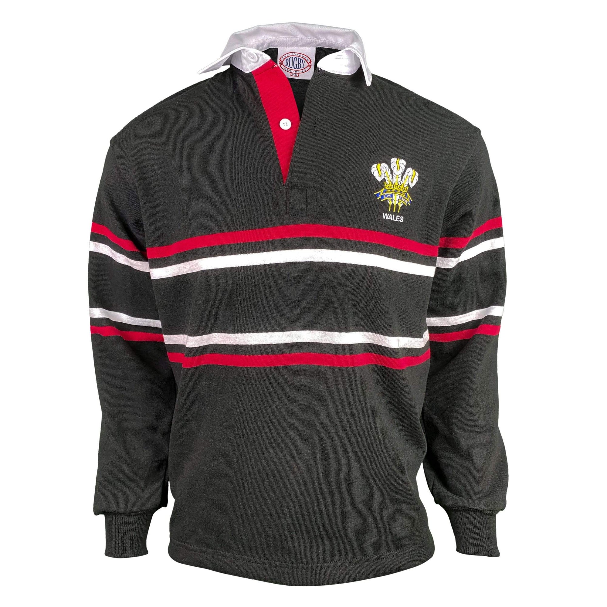 Rugby Imports Wales Split Stripe Rugby Jersey