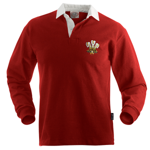 Rugby Imports Wales Traditional Rugby Jersey