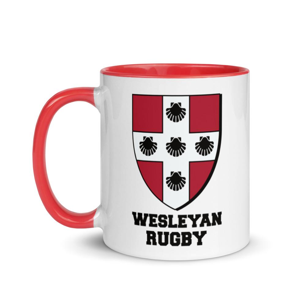 Rugby Imports Wesleyan Rugby Mug with Color Inside