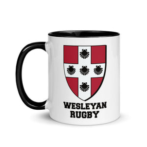 Rugby Imports Wesleyan Rugby Mug with Color Inside